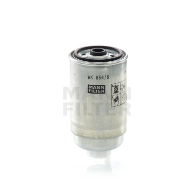 Bilde av MANN FILTER WK 854/6 Drivstoffilter Påskruingsfilter FIAT: Ducato II Flatvogn lastebil/Chassis, Stilo Hatchback, Strada Pick up, ALFA ROMEO: 166