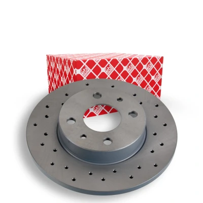 Bilde av FEBI BILSTEIN 107724 Bremseskiver bakaksel 240 11 4 98 hullet, fullt ut belagt ABARTH: 500C / 595C 695C Cabrio