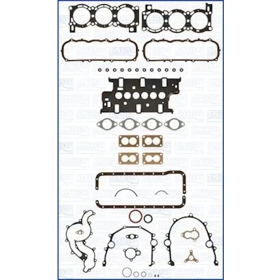 Bilde av AJUSA 50013400 Tetnings helsett, motor med sylinderhodepakning, ventilstangtetning FIBERMAX