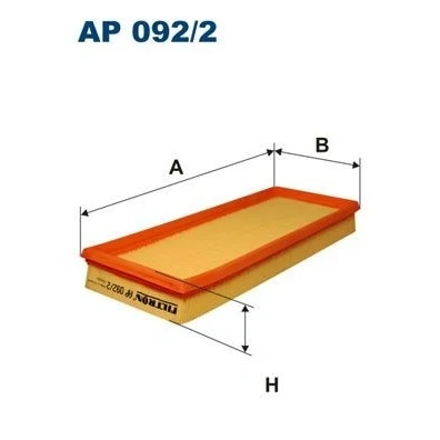 Bilde av FILTRON AP 092/2 Luftfilter 42 135 324 Filterinnsats