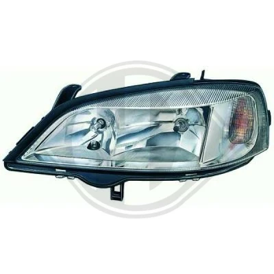 Bilde av DIEDERICHS 1805082 Frontlykter høyre H7, H7/HB3, HB3 OPEL: Astra G CC