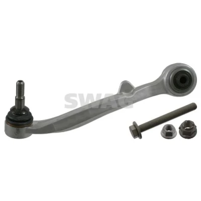 Bilde av SWAG 20 94 0371 Bærebru med tilleggsmateriale støtte / styreledd, lager framaksel nede, venstre Casterstag Aluminium BMW: 7