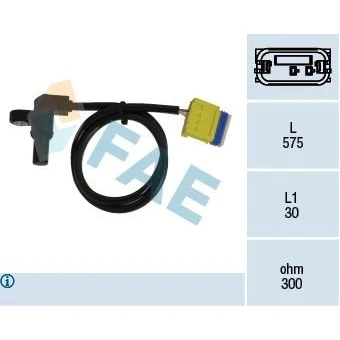 Bilde av FAE 79223 Turtallsensor, automatgir