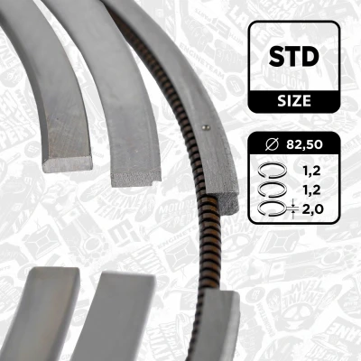 Bilde av Stempelringsett, audi,seat,skoda,vw, 06H198151B, 06H198151C, 06J198151P