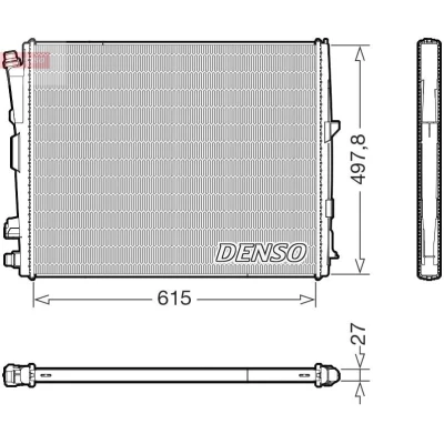 Bilde av Radiator DENSO DRM05123