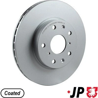 Bilde av JP GROUP 4763100500 Bremseskiver framaksel 280 22 5 ventilert belagt SUZUKI: SX4 I Hatchback