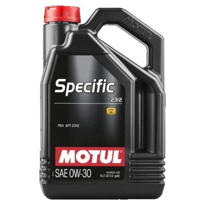 Bilde av Motul Specific 2312 0W 30 5l Motorolje 106414 TOYOTA: Avensis III Stasjonsvogn, RAV4 SUV, Auris Hatchback, PEUGEOT: Partner II Van, 3008 I