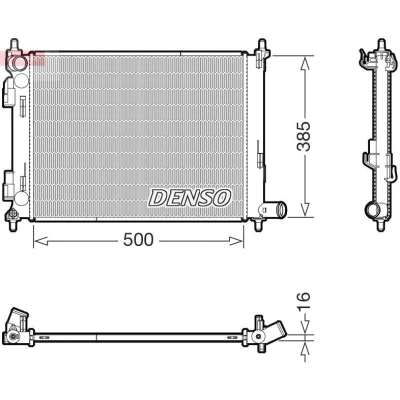 Bilde av Radiator, motorkjøling, kia rio iv, stonic, 25310H8000