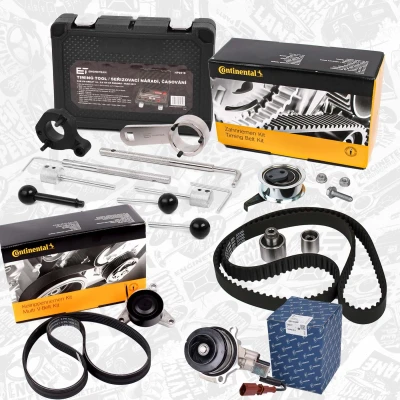 Bilde av Vannpumpe + registerreimssett, audi,seat,skoda,vw, 03L 198 119 G, 119G, 03L198119G, 04L 121 011 E, EX, L