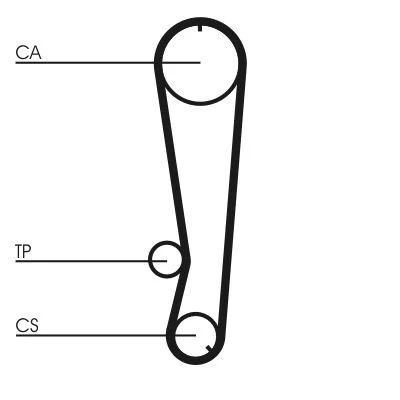 Bilde av CONTITECH CT569 Registerreim 97 19