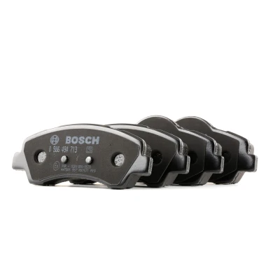 Bilde av BOSCH 0 986 494 713 Bremseklosser Low Metallic med antihyle blikk, montageanvisning PEUGEOT: 308 SW 2, II Hatchback