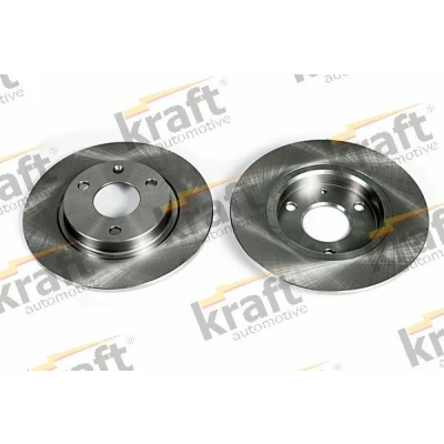 Bilde av KRAFT Bremseskive PEUGEOT: 106 II Hatchback, CITROËN: Saxo Hatchback 238mm 8,0mm 3 hull fullt ut 6045530 95027199,95661810,4246F8,4246G0