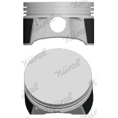 Bilde av NÜRAL 87 141200 00 Motorstempel 80,5 for trapesstempelstang