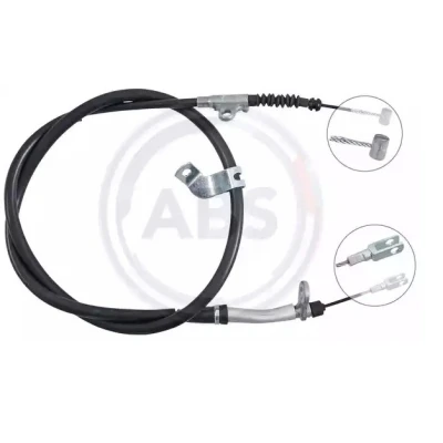 Bilde av Kabel, parkeringsbremse, Bakre venstre, nissan 350z coupé, roadster, 36531 CD70B