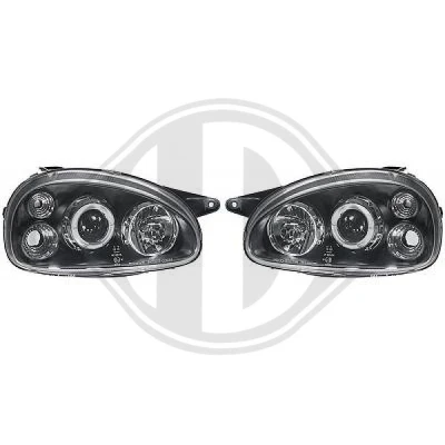 Bilde av DIEDERICHS HD Tuning 1812380 sett hovedfrontlys