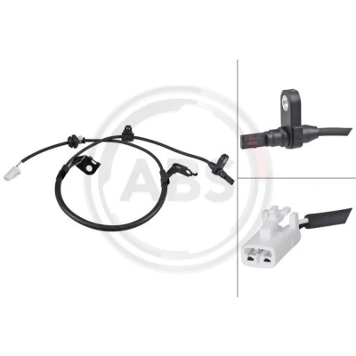Bilde av A.B.S. 31753 ABS sensor aktiv 875 hvit DAIHATSU: Terios II