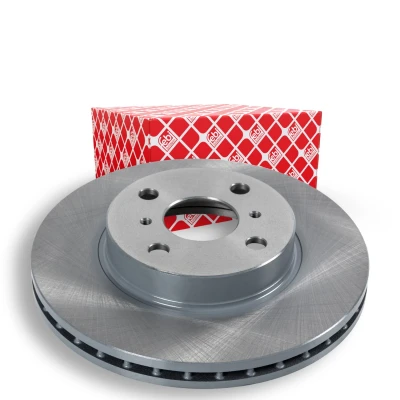 Bilde av FEBI BILSTEIN 11893 Bremseskiver framaksel 255 22 4 100 innvendig ventilert belagt TOYOTA: Corolla VII Stasjonsvogn, VIII Liftback