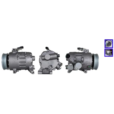 Bilde av LUCAS ACP01240 Kompressor PAG 46 YF R 134a, 1234yf