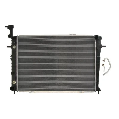Bilde av THERMOTEC D70308TT Radiator Aluminium for kjøretøy med/uten klimaanlegg 640 462 18 manuell / automatikk som tillegg Kjøleribber loddet