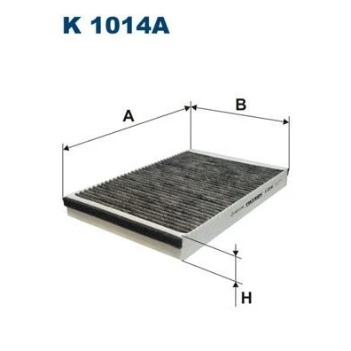 Bilde av FILTRON K 1014A Kupéfilter Karbonfilter 300 198 30 OPEL: Astra G CC, H Caravan, GTC