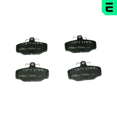 Bilde av OPTIMAL BP 09512 Bremseklosser bakaksel ikke klargjort for slitasjeindikator FORD: Granada, Escort 5, Sierra Mk2 Hatchback