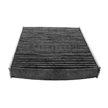 Bilde av CORTECO 80001784 Kupéfilter Karbonfilter 252 224 36 SKODA: Fabia 2, III Hatchback, Rapid Spaceback, VOLKSWAGEN: Polo V Sedan