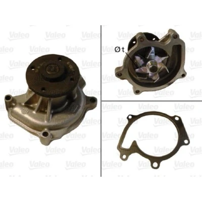 Bilde av VALEO 506708 Vannpumpe uten reimskive med tetning deksel TOYOTA: Yaris II Hatchback, I DAIHATSU: Terios