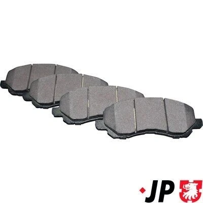 Bilde av JP GROUP 5063600910 Bremseklosser framaksel med akustisk slitasjevarsel HYUNDAI: H 1 Cargo, JEEP: Patriot, Compass, DODGE: Avenger Sedan, Caliber
