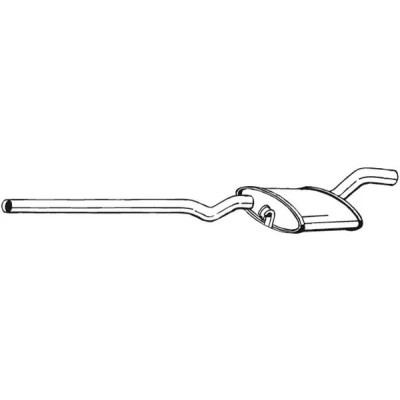 Bilde av Midtre eksospotte BOSAL 282 599