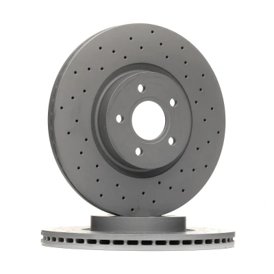 Bilde av ZIMMERMANN SPORT COAT Z 610.3709.52 Bremseskiver 320 25 5/5 5 108 innvendig ventilert, hullet belagt høy karbon VOLVO: V40 Hatchback, V50, C30