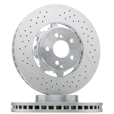 Bilde av BREMBO 09.A945.33 Bremseskiver 360 36 5 todelt bremseskive, innvendig ventilert, slisset / perforert belagt høy karbon