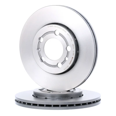 Bilde av BREMBO COATED DISC LINE 09.7011.11 Bremseskiver 256 22 5 innvendig ventilert belagt høy karbon med skruer SKODA: Roomster, Fabia III Hatchback