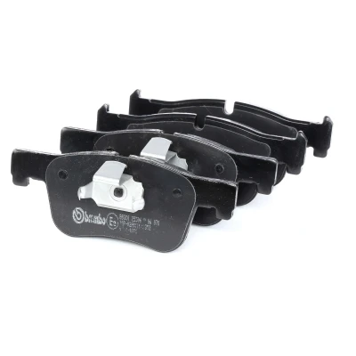 Bilde av BREMBO P 06 070 Bremseklosser klargjort for slitasjeindikator med kolbleklips uten tilbehør BMW: 3 GT, Sedan, 1 Hatchback