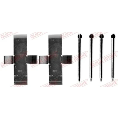 Bilde av QUICK BRAKE 109 0945 Tibehørsett, skivebremse belegg VOLKSWAGEN: LT 28 35 I Flatvogn lastebil / Chassis, Van