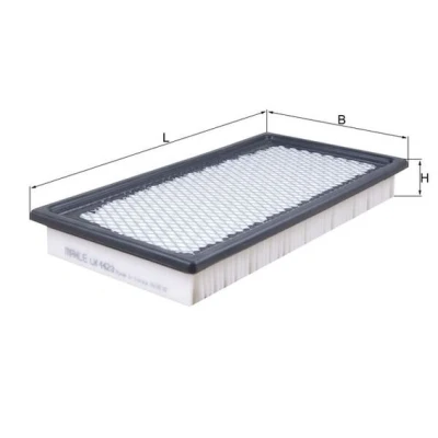 Bilde av MAHLE ORIGINAL LX 4423 Luftfilter 40,0 169 327,0 Filterinnsats JEEP: Patriot, Compass