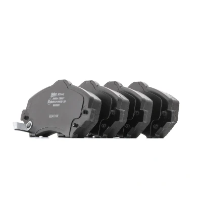 Bilde av VALEO 302443 Bremseklosser framaksel inkl. slitasjevarselkontakt med antihyle blikk DODGE: Journey MPV, JEEP: WRANGLER 3, FIAT: Freemont