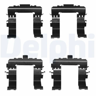 Bilde av DELPHI LX0672 Tibehørsett, skivebremse belegg SUBARU: Outback IV, Legacy 5, V, FORD: MONDEO 4