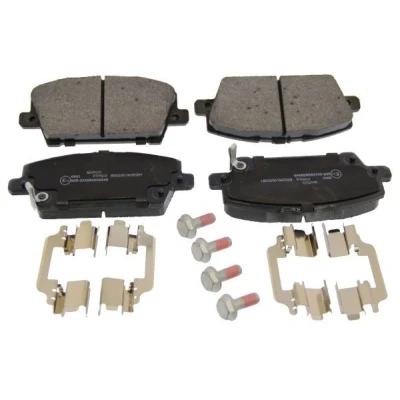 Bilde av MAPCO 6843 Bremseklosser framaksel med akustisk slitasjevarsel antihyle blikk HONDA: CIVIC 8 Hatchback,