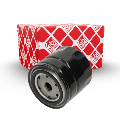Bilde av FEBI BILSTEIN 33140 Oljefilter med tetningsring Påskruingsfilter TOYOTA: Hiace 4 Kasten, Bus, HILUX 6 Pick up, NISSAN: X Trail, Pathfinder 3