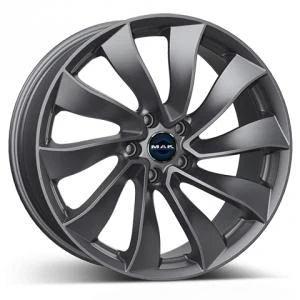 Bilde av MAK Solar Gun Metal 9.5x19 5/114.3 ET45 B64.1