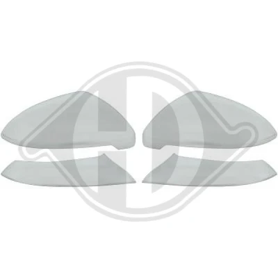 Bilde av DIEDERICHS HD Tuning 2216627 Tildekning, sidespeil på begge sider krom, matt VOLKSWAGEN: Golf 7