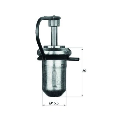 Bilde av termostat, kaldstartanrikning MAHLE ORIGINAL TX 103 30