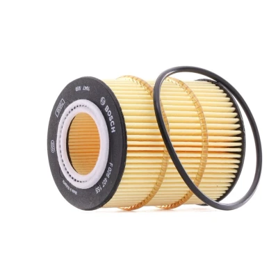 Bilde av BOSCH F 026 407 155 Oljefilter med tetning Filterinnsats LAND ROVER: Range Rover Sport, 4, Discovery IV VAN, CITROËN: C6 Sedan