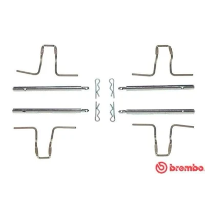Bilde av BREMBO A 02 278 Tibehørsett, skivebremse belegg MERCEDES BENZ: W123 Stasjonsvogn, S Klasse Sedan, Sedan