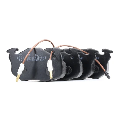 Bilde av TOMEX brakes TX 10 34 Bremseklosser framaksel inkl. slitasjevarselkontakt med tilbehør RENAULT: Super 5 Hatchback, 20