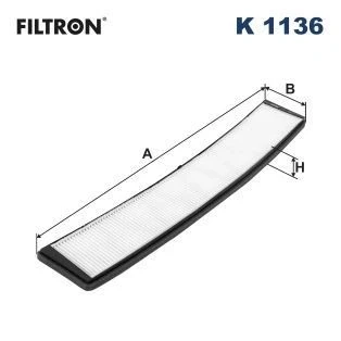 Bilde av FILTRON K 1136 Kupéfilter Partikkelfilter 670 94,5 24 BMW: X3, 3 Touring, Coupé