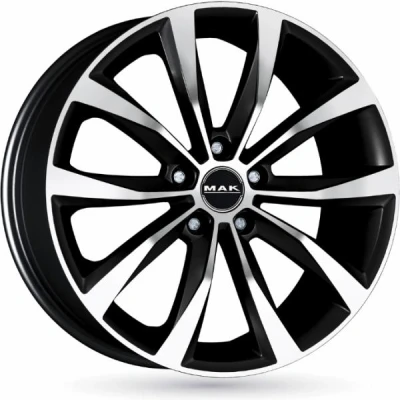 Bilde av MAK Wolf Black Machined Face 6,5x16 5/114,3 ET32 B76