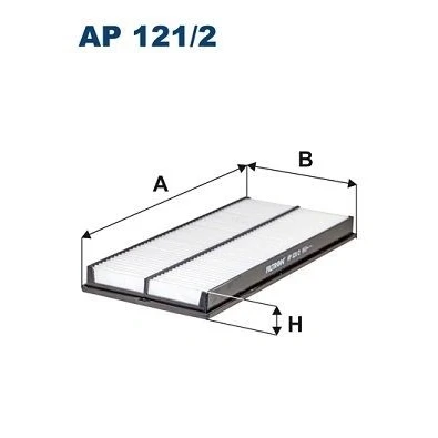 Bilde av FILTRON AP 121/2 Luftfilter 31 164 368 Filterinnsats SUBARU: Forester II, Impreza I Sedan, Outback III