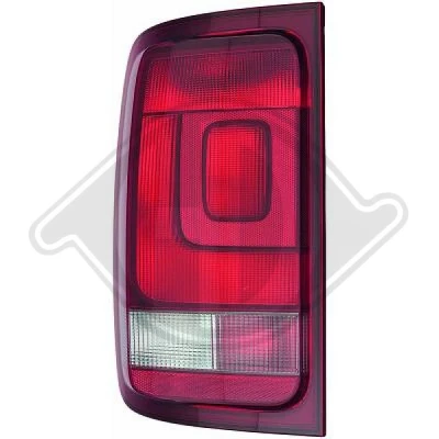 Bilde av DIEDERICHS 2275190 Baklykter høyre H21W, PY21W, P21/5W, P21W tonet VOLKSWAGEN: Amarok Pick up