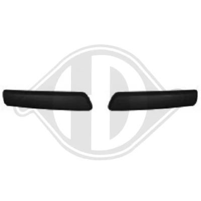 Bilde av Pynte / vernelist, støtfanger, Bak renault clio iii OE 7701209032